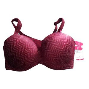 Jacquard Butterfly Plunge Bra 44G